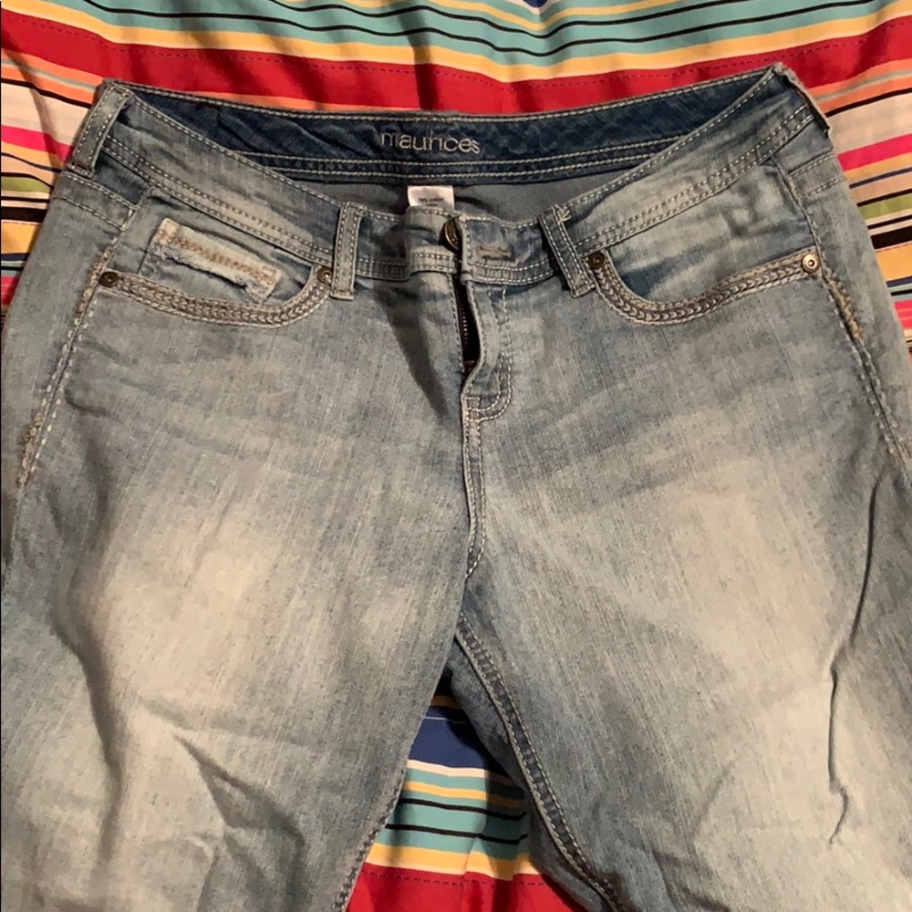 Maurice’s blue jeans